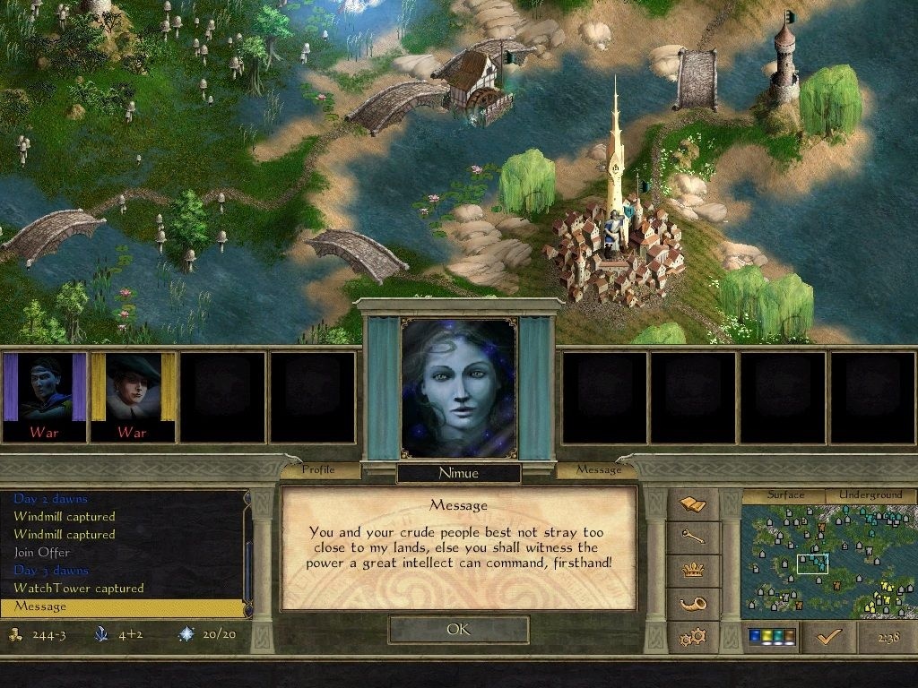 Detail von Age of Wonders II: The Wizard's Throne
