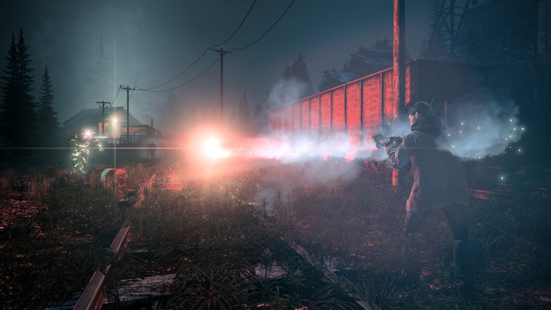 Regalfoto von Alan Wake