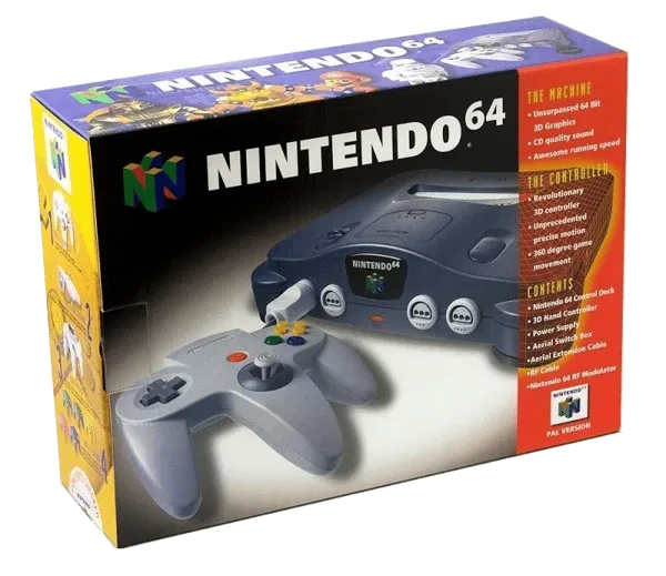 Regalfoto von Nintendo 64 (Charcoal Grey)