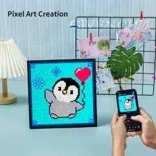 Regalfoto von Divoom Pixoo-64 Pixel Art LED Frame