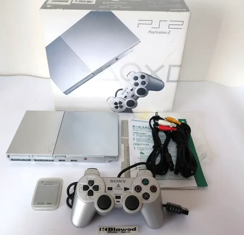 Regalfoto von PlayStation 2 Slim (Satin Silver)