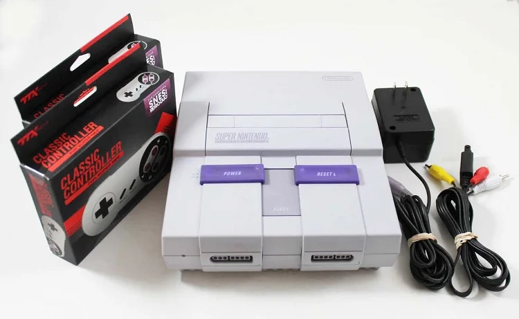 Detail von Super Nintendo (SNES)