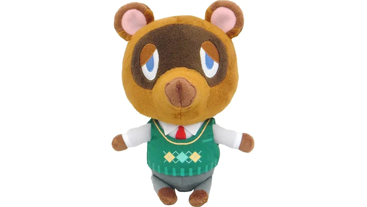 Regalfoto von Animal Crossing Tom Nook Plush